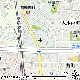 秋田県横手市平城町5周辺の地図