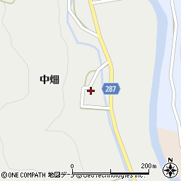 秋田県由利本荘市町村中畑37周辺の地図