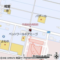 秋田県横手市横手町四ノ口62周辺の地図