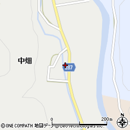 秋田県由利本荘市町村中畑38周辺の地図