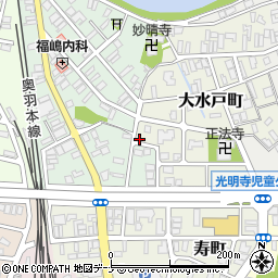秋田県横手市大水戸町8-11周辺の地図