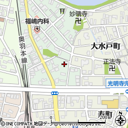 秋田県横手市平城町5-32周辺の地図