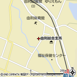 秋田県由利本荘市前郷家岸上堤73周辺の地図