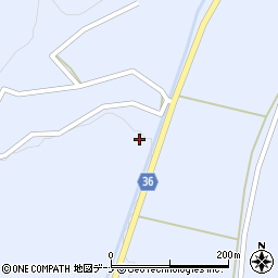 秋田県横手市雄物川町矢神矢神2周辺の地図