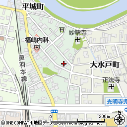 七尾雑貨店周辺の地図