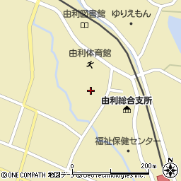 秋田県由利本荘市前郷家岸上堤76周辺の地図