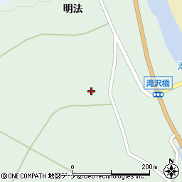 秋田県由利本荘市森子明法62周辺の地図