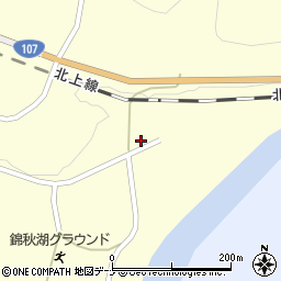 岩手県和賀郡西和賀町川尻４１地割68周辺の地図