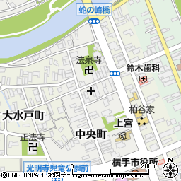 佐藤勇洋服店周辺の地図