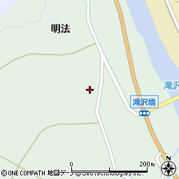 秋田県由利本荘市森子明法60周辺の地図