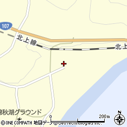 岩手県和賀郡西和賀町川尻４１地割周辺の地図