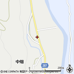 秋田県由利本荘市町村中畑66周辺の地図