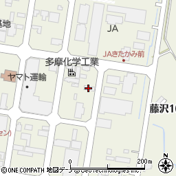 東北化学薬品株式会社　岩手支店周辺の地図