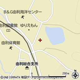 秋田県由利本荘市前郷（御伊勢下）周辺の地図