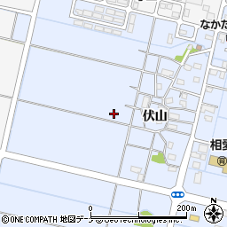 秋田県横手市赤坂（伏山）周辺の地図