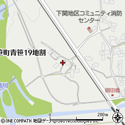 岩手県遠野市青笹町青笹１８地割43周辺の地図