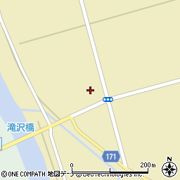 秋田県由利本荘市前郷上川原周辺の地図