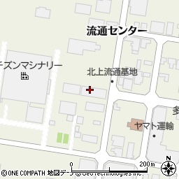 株式会社日本アクセス　北上ＭＤセンター周辺の地図