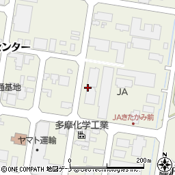 花巻農業協同組合　北上統括支店・北上地域営農センター　園芸販売課周辺の地図