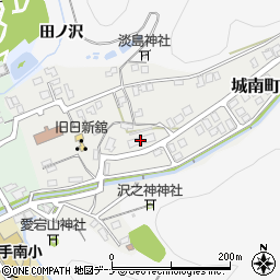 秋田県職員城南公舎周辺の地図