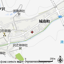秋田県横手市城南町11周辺の地図