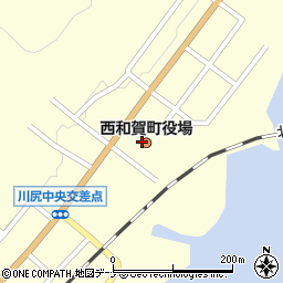 西和賀町役場湯田庁舎　税務課周辺の地図