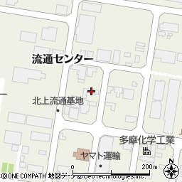 吉田ビニール株式会社　北上営業所周辺の地図