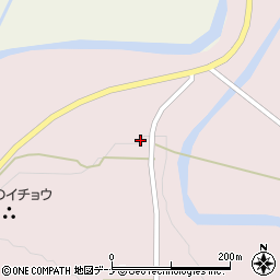 秋田県由利本荘市東由利蔵岩舘106周辺の地図
