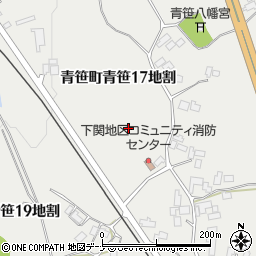 岩手県遠野市青笹町青笹１７地割周辺の地図