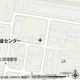 東鉱商事株式会社　北上営業所周辺の地図