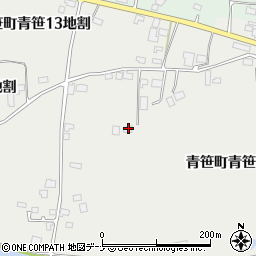 岩手県遠野市青笹町青笹１３地割16周辺の地図