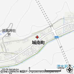 秋田県横手市城南町10周辺の地図