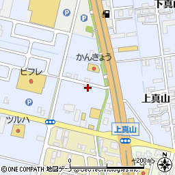 秋田県横手市横手町上真山87-1周辺の地図