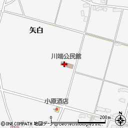 川端公民館周辺の地図