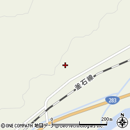 岩手県遠野市綾織町上綾織１８地割76周辺の地図