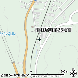 岩手県釜石市鵜住居町第２５地割20周辺の地図