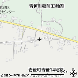 岩手県遠野市青笹町青笹１３地割24周辺の地図