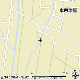 秋田県横手市大雄（南四津屋）周辺の地図