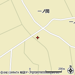 秋田県横手市大雄一ノ関南194周辺の地図