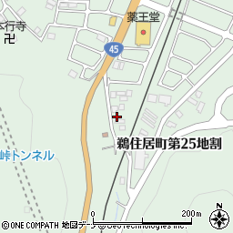 岩手県釜石市鵜住居町第２５地割13-1周辺の地図