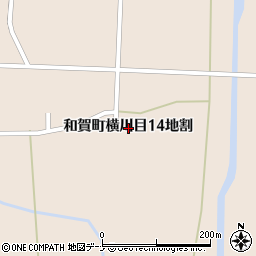 岩手県北上市和賀町横川目１４地割周辺の地図