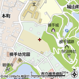 秋田県横手市根岸町2周辺の地図