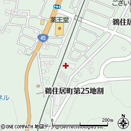 岩手県釜石市鵜住居町第２５地割10-7周辺の地図