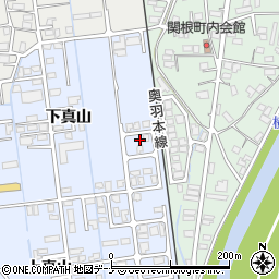 秋田県横手市横手町下真山92-2周辺の地図