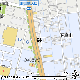 秋田県横手市八幡八幡201周辺の地図