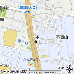 秋田県横手市八幡八幡205-2周辺の地図