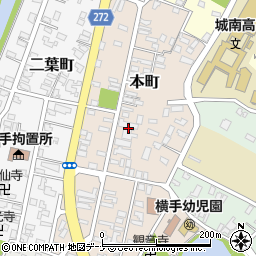 合名会社内藤醤油店周辺の地図