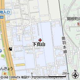秋田県横手市横手町下真山58周辺の地図