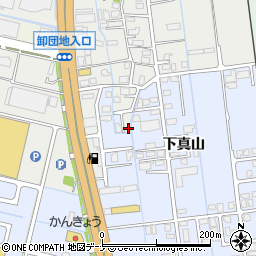 秋田県横手市八幡八幡4-6周辺の地図