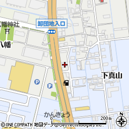 秋田県横手市八幡八幡207周辺の地図